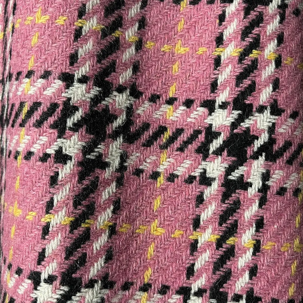 Abbey Swing Coat - One Of A Kind - Pink Plaid