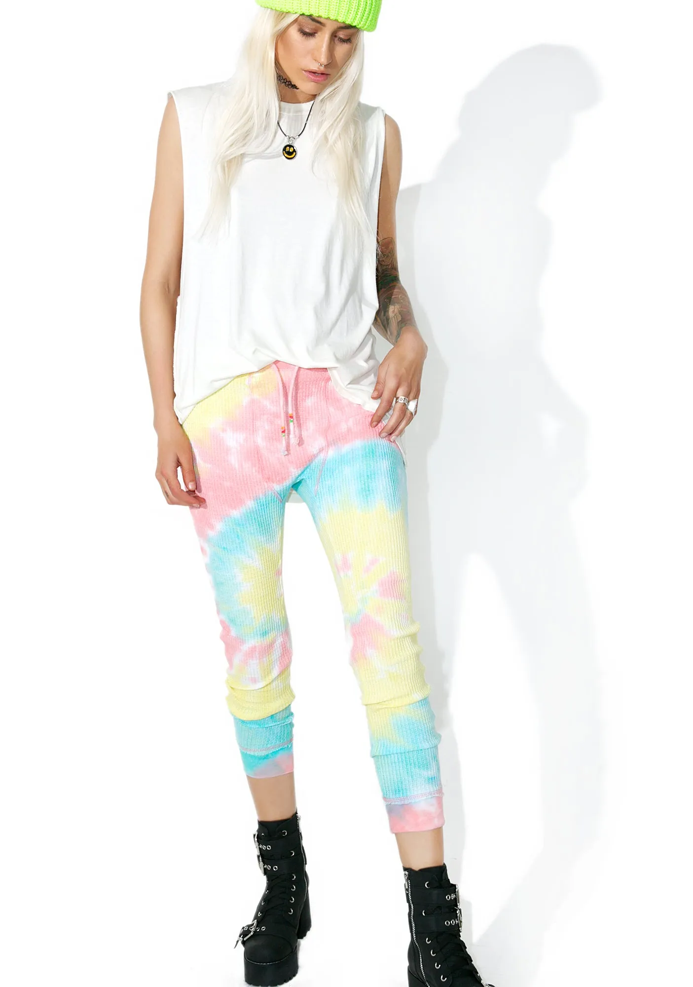 Acid Crush Tie Dye Pants