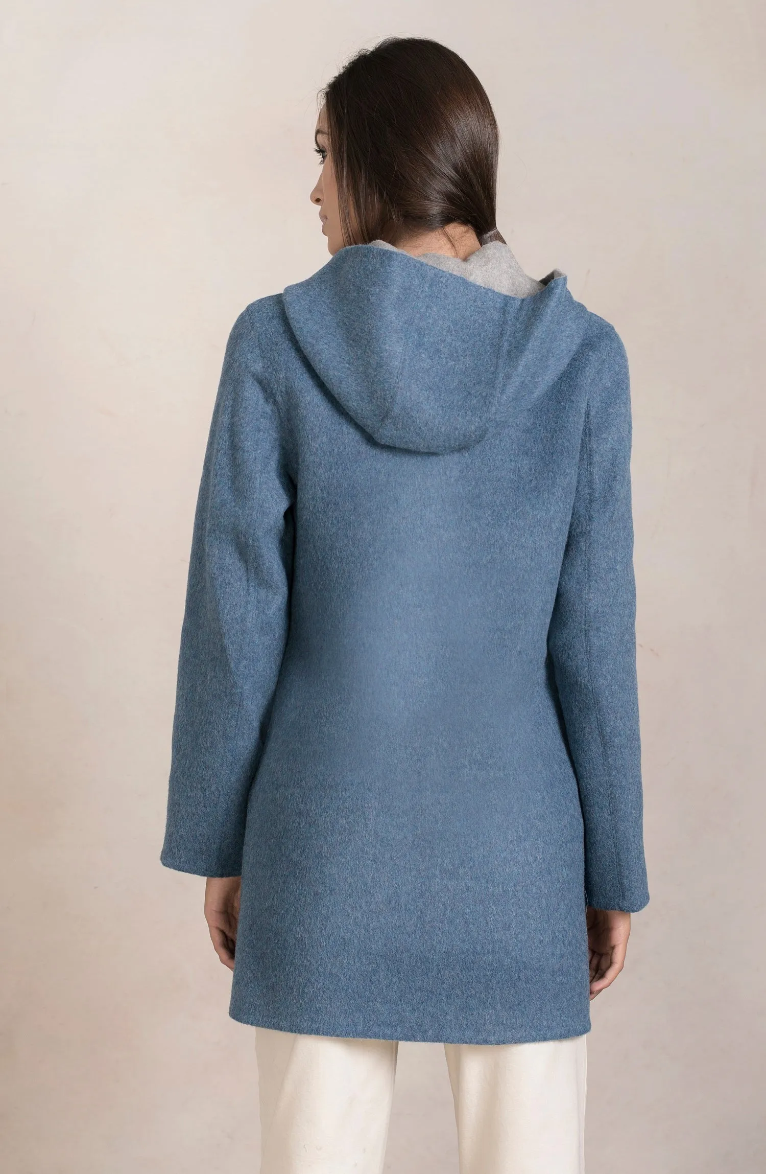 Anastasia Coat Wool & Alpaca Color Twilight&Grigio