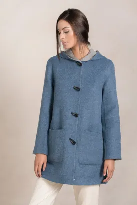 Anastasia Coat Wool & Alpaca Color Twilight&Grigio