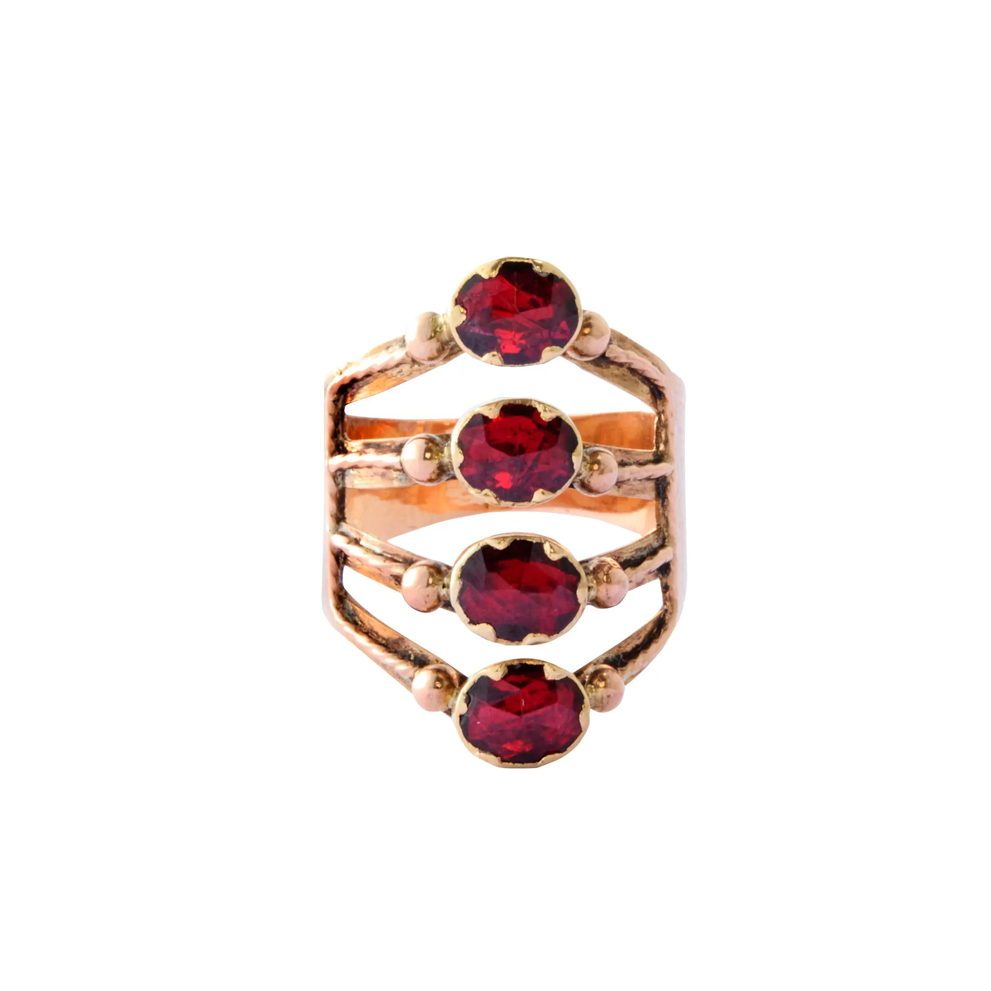 Antique Red Stone Ring