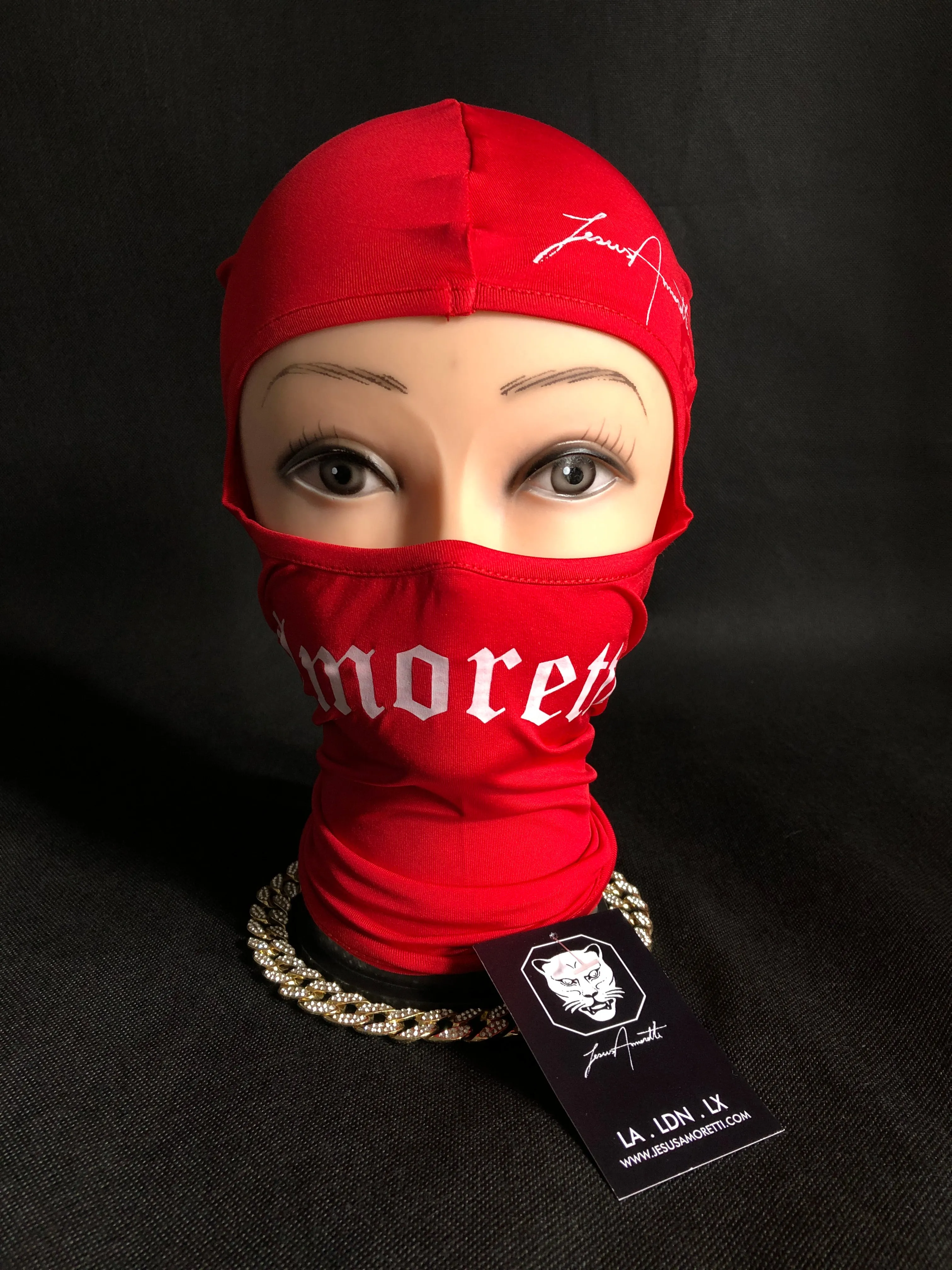 Balaclava Amoretti Vermelha