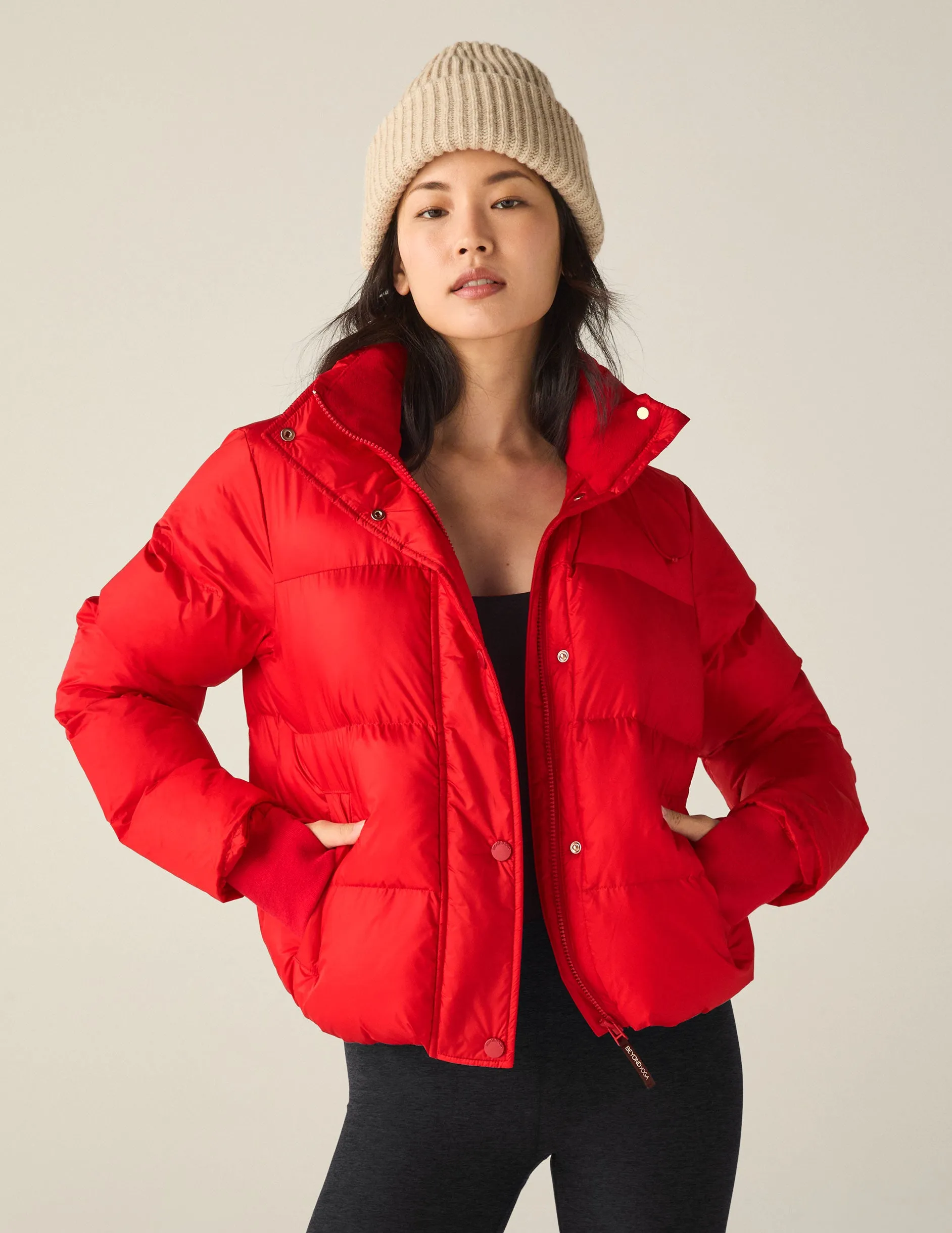 Big Cozy Hooded Puffer Jacket