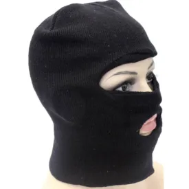 Black 2 Hole Balaclava