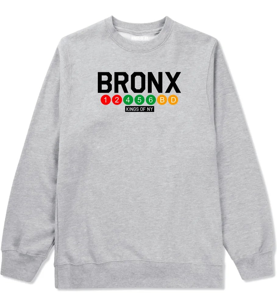 Bronx Transit Logos Crewneck Sweatshirt