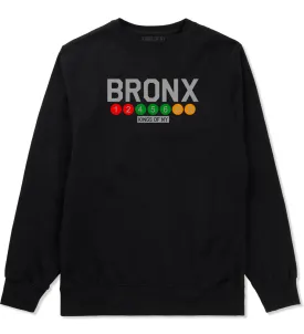 Bronx Transit Logos Crewneck Sweatshirt