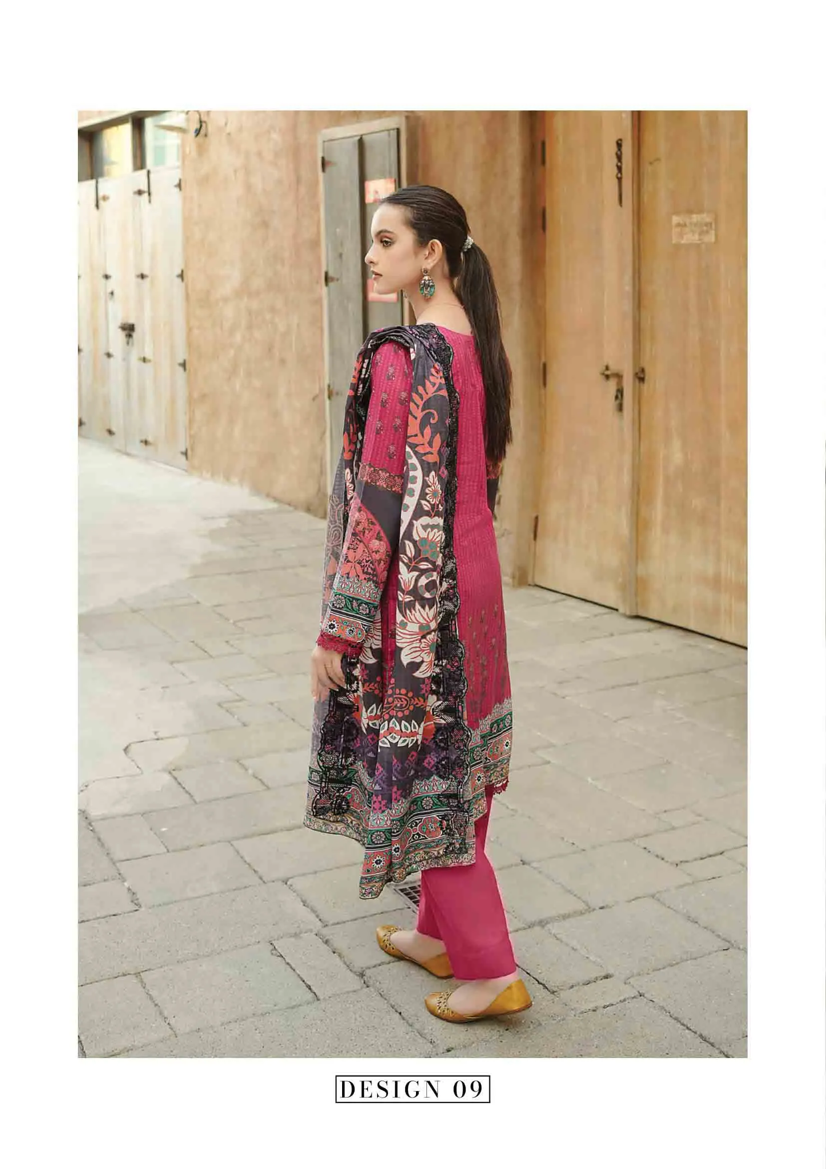 Dastaan By Dahiba Unstitched Lawn Original Pakistani Suit B09