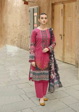 Dastaan By Dahiba Unstitched Lawn Original Pakistani Suit B09