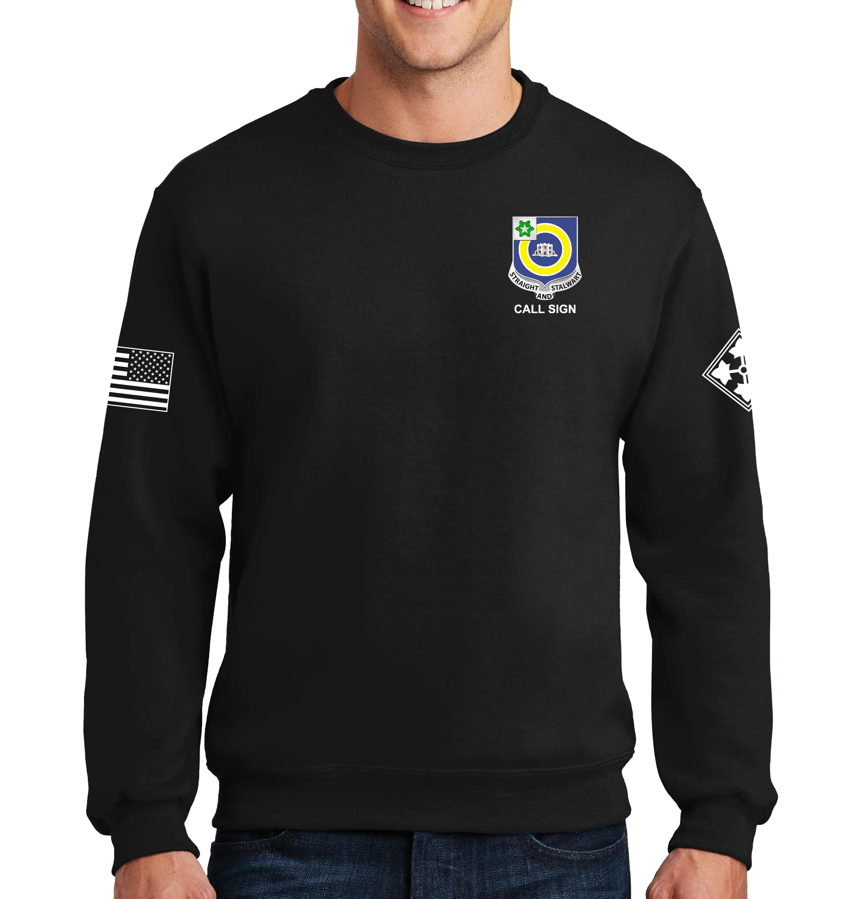 Diablos Crewneck Unisex Sweatshirt. This shirt IS approved for PT.