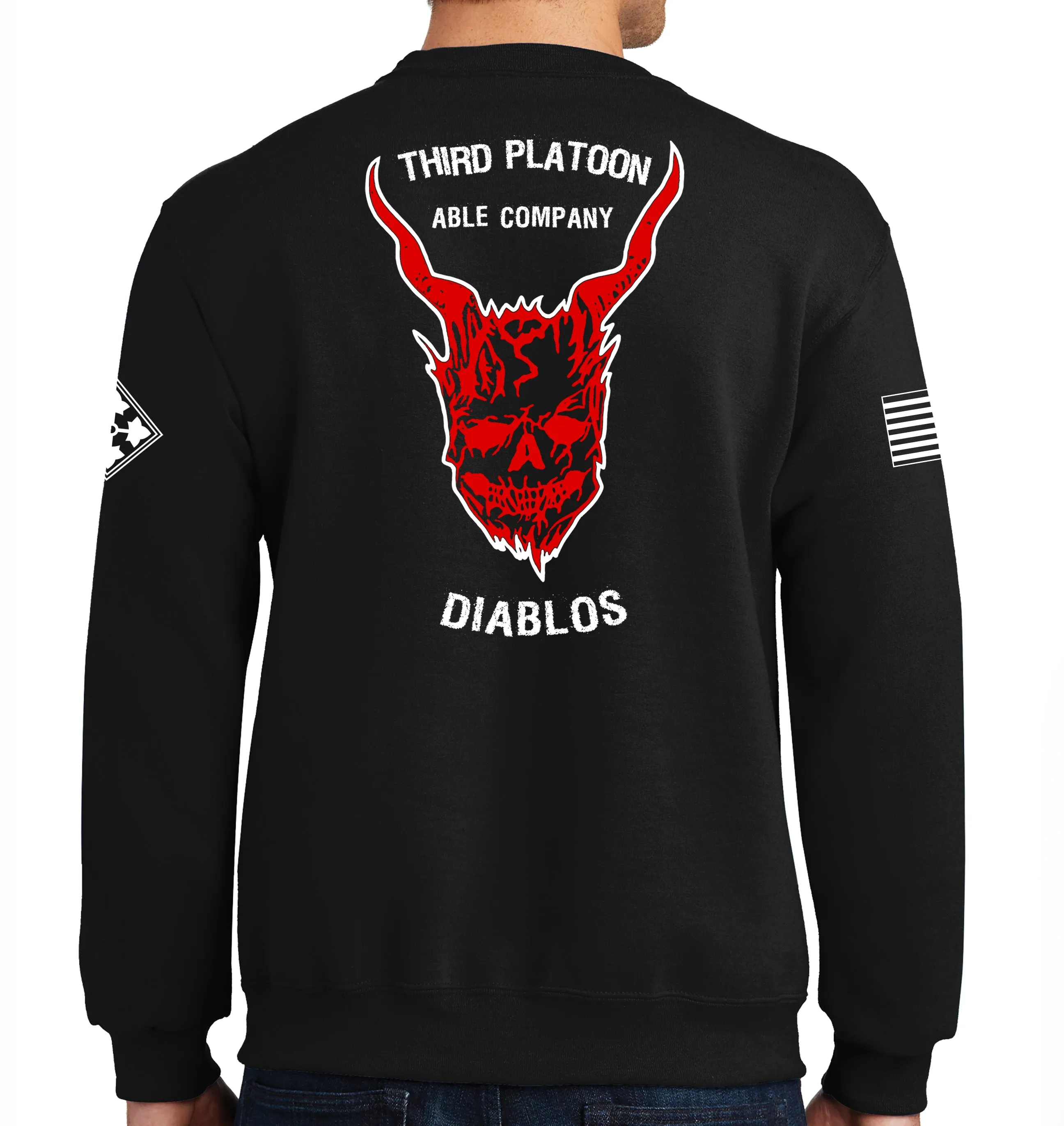 Diablos Crewneck Unisex Sweatshirt. This shirt IS approved for PT.