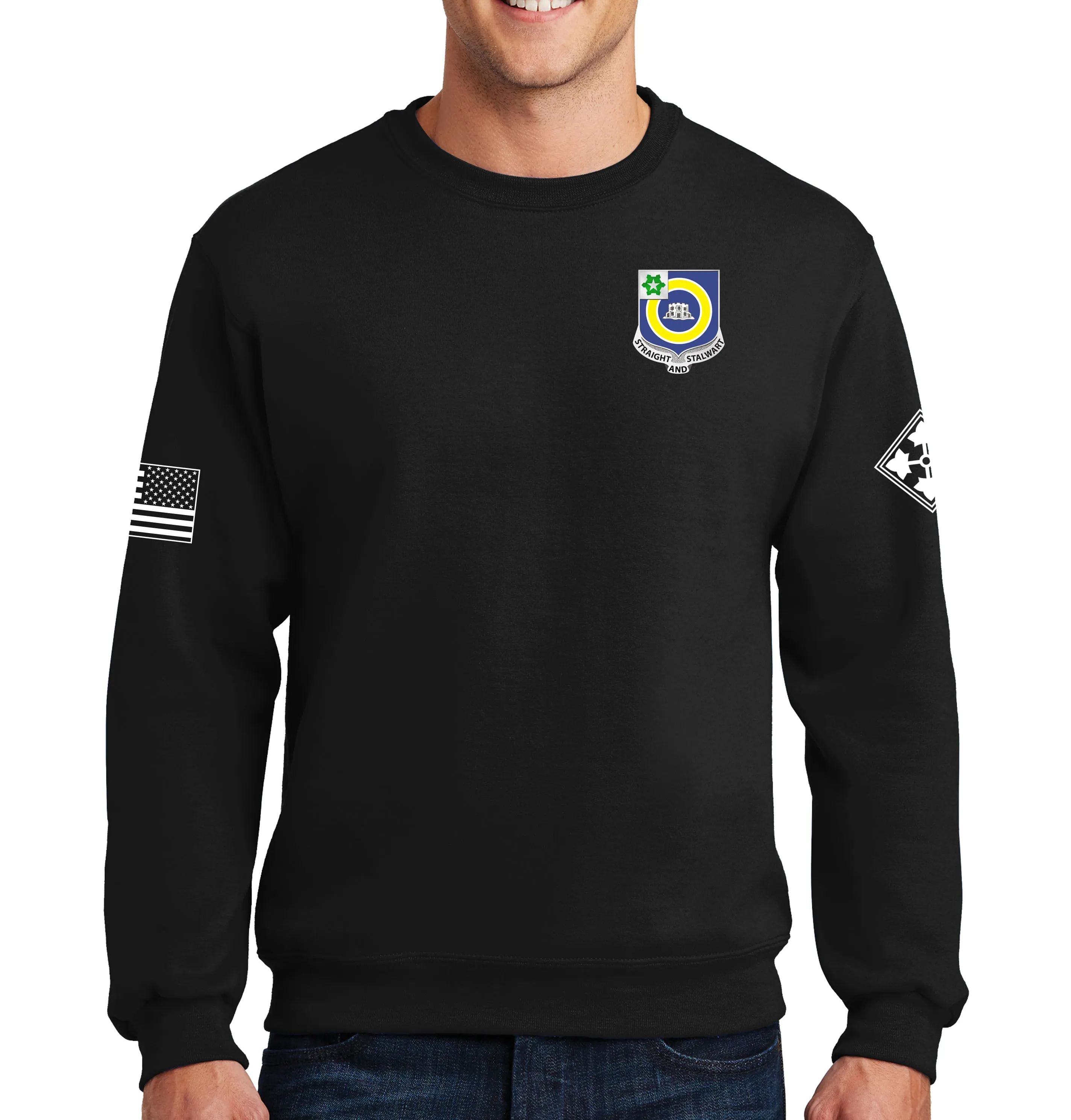 Diablos Crewneck Unisex Sweatshirt. This shirt IS approved for PT.