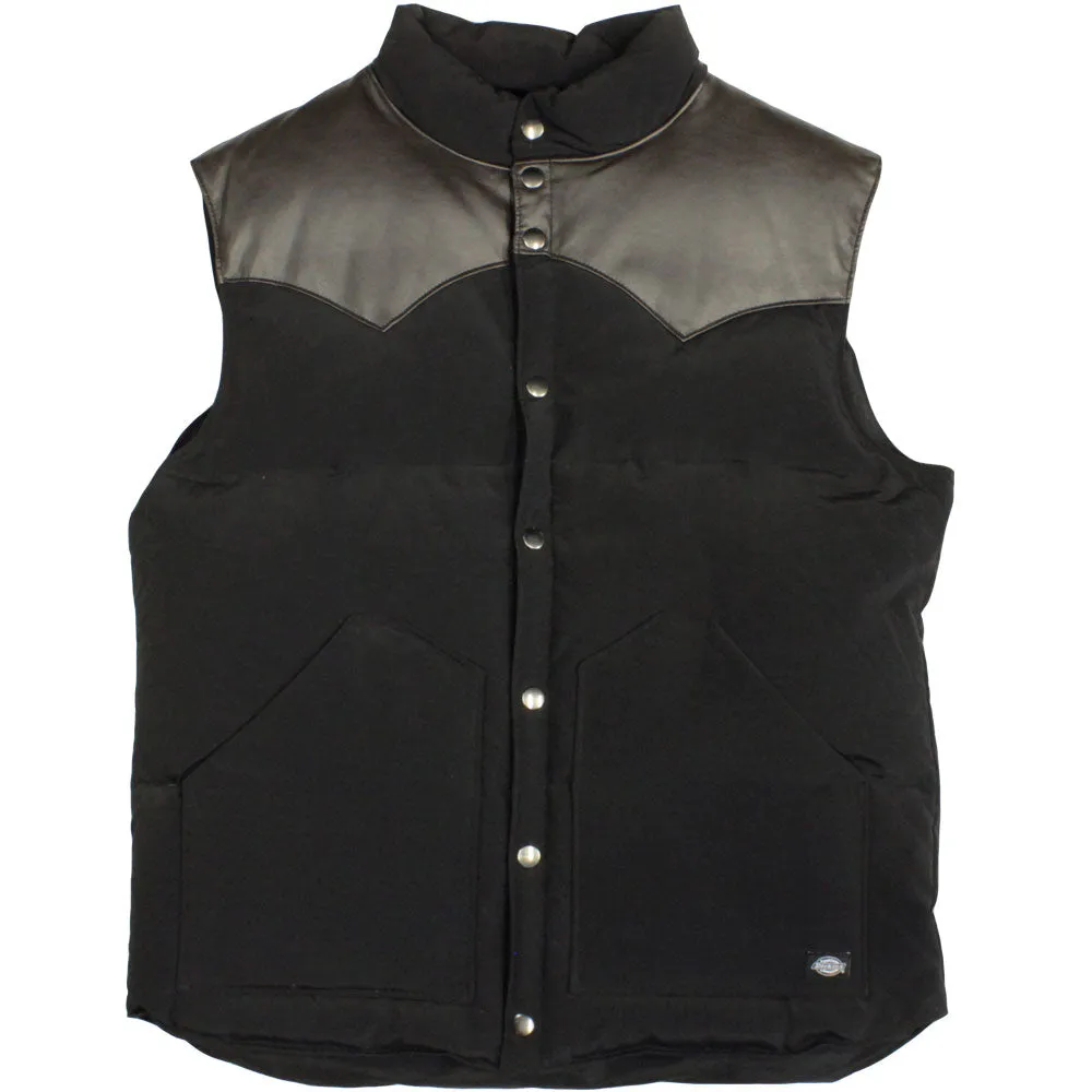 Dickies Tahoe Gilet Vest Sleeveless Jacket Black