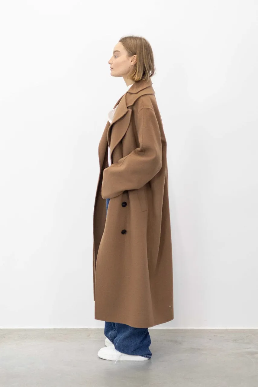 DOUBLE-FACED WOOL COAT