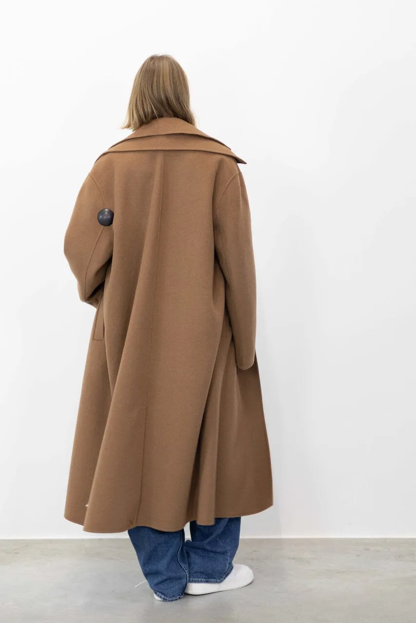 DOUBLE-FACED WOOL COAT