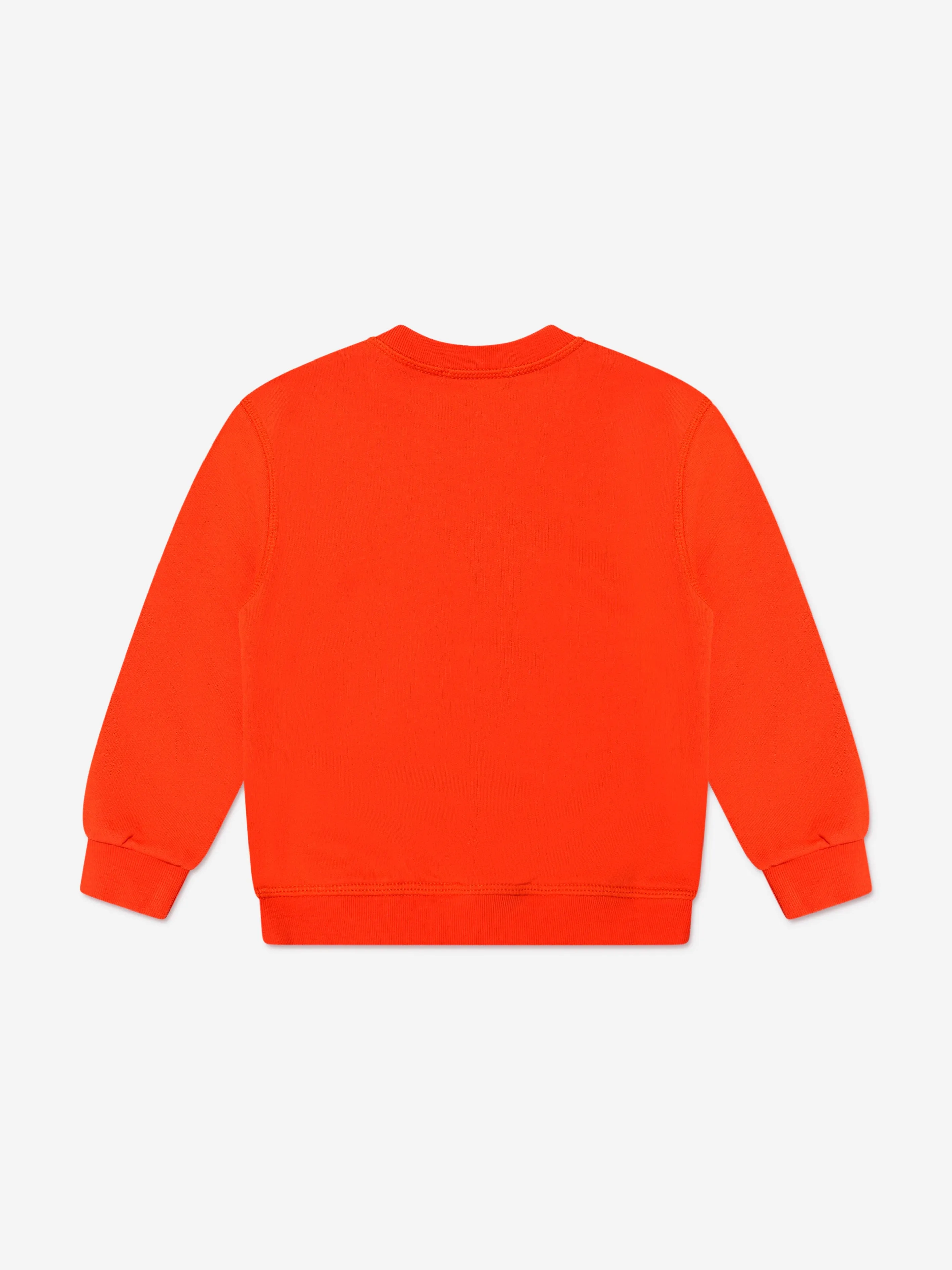 Dsquared2 Kids Logo Sweatshirt In Orange