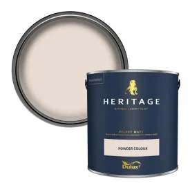 Dulux Heritage Matt Emulsion - Powder Colour