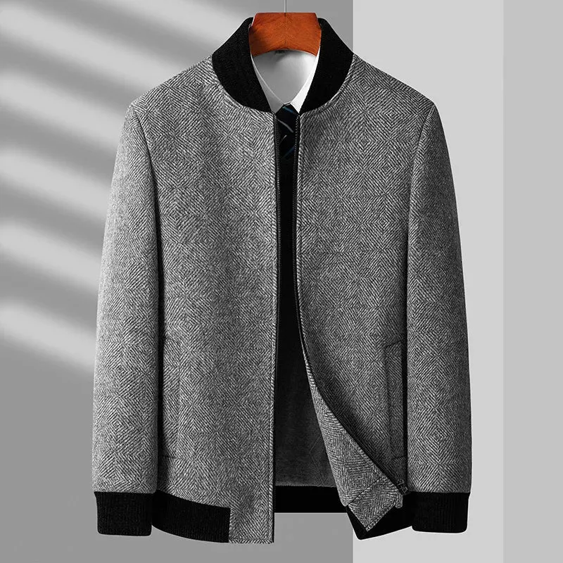 Emerson Herringbone Wool Jacket