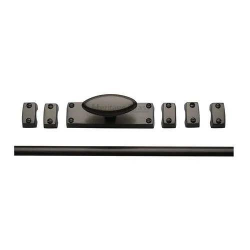 Espagnolette Bolt with Oval Knob to Suit Doors upto 2.4m