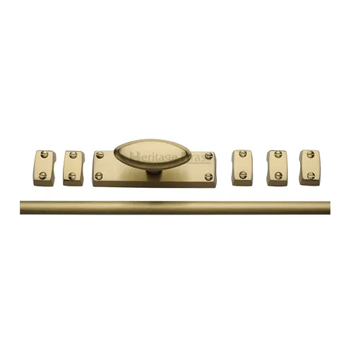 Espagnolette Bolt with Oval Knob to Suit Doors upto 2.4m