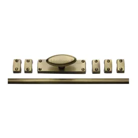 Espagnolette Bolt with Oval Knob to Suit Doors upto 2.4m