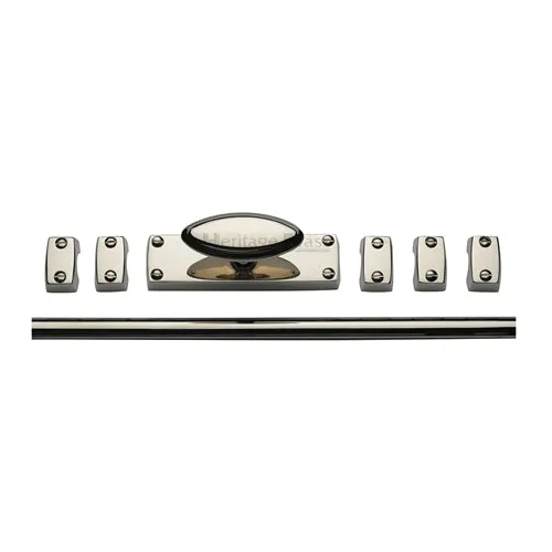 Espagnolette Bolt with Oval Knob to Suit Doors upto 2.4m