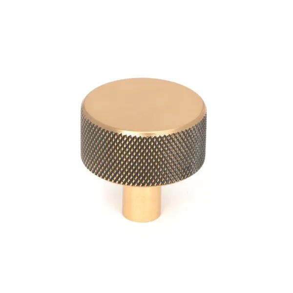 From the Anvil Brompton Knurled Cabinet Knob