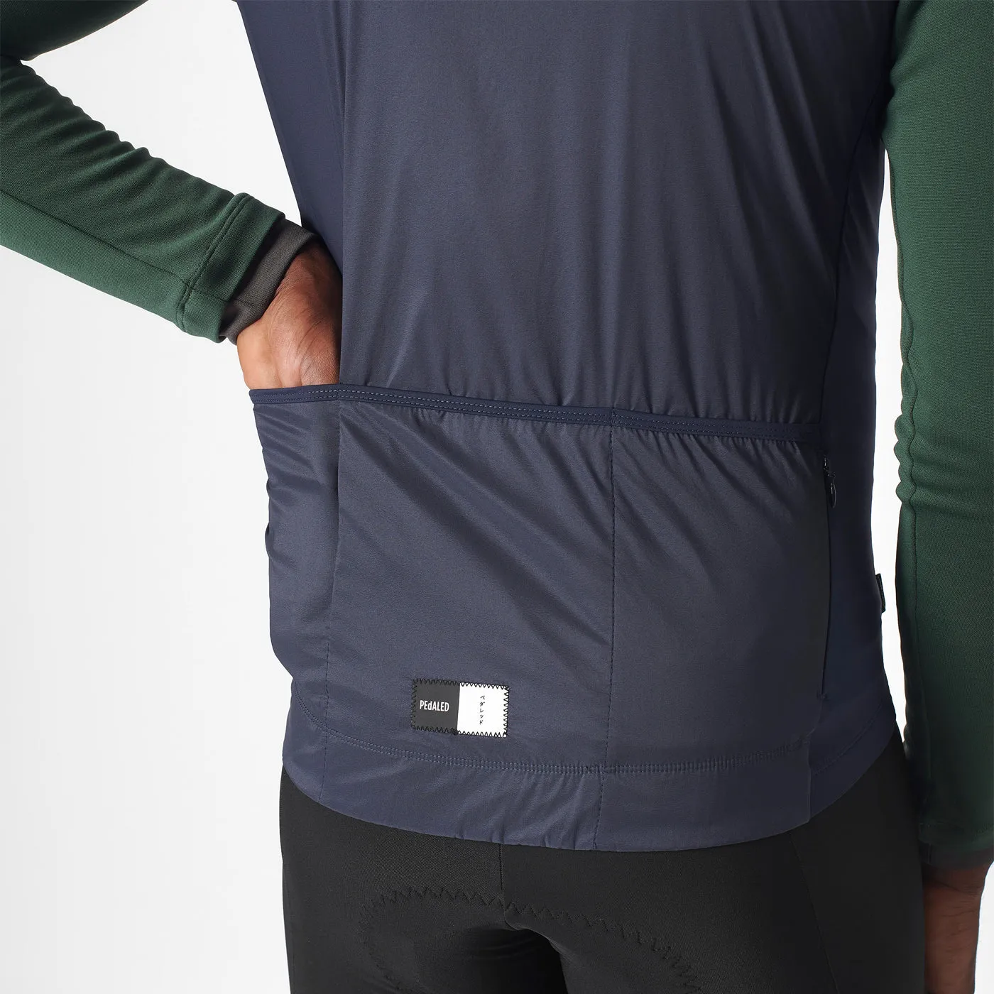 Gilet Pedaled Essential Alpha - Blu