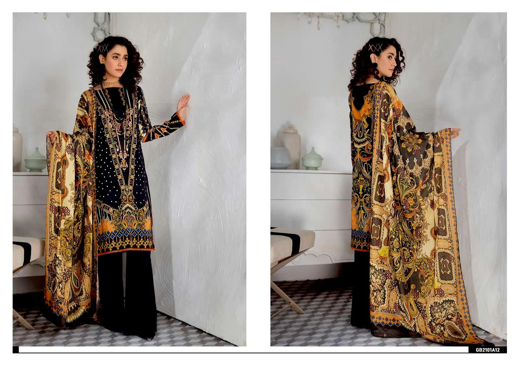 Gullbano Lawn Collection Vol-1 – A12