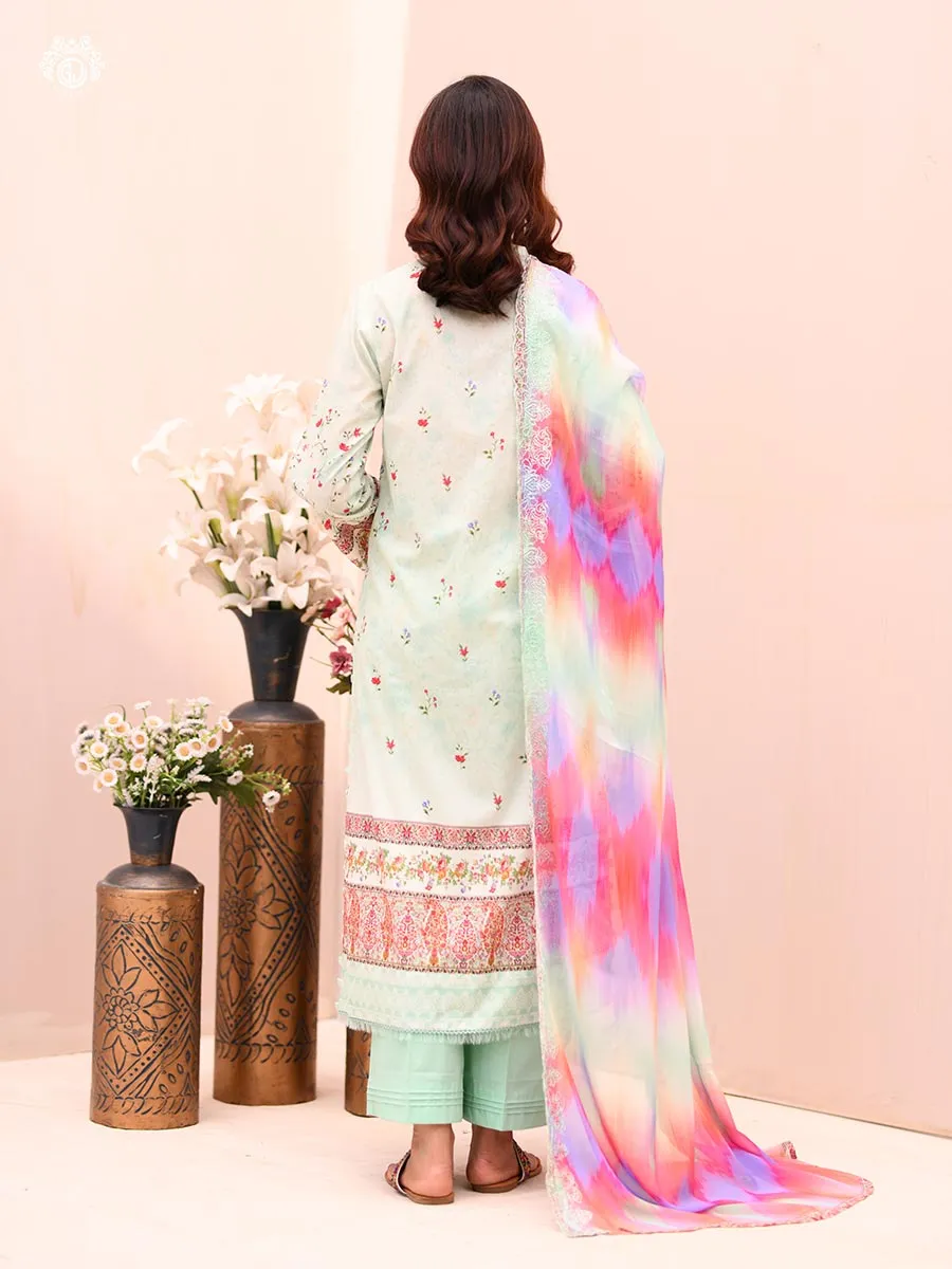 Gulljee Ruhay Sukhan Lawn Collection - GRH2310A10