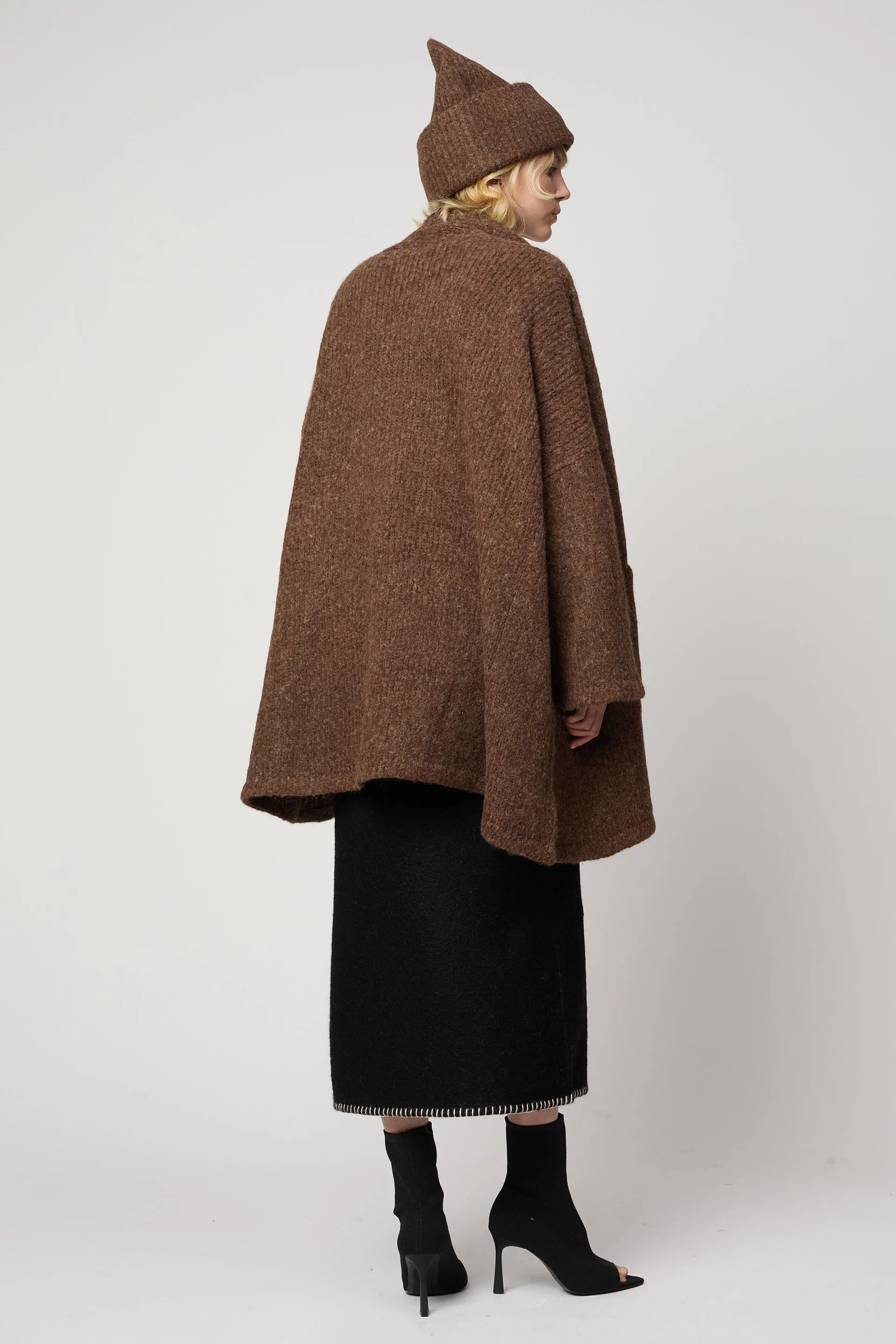 HAORI COAT IN BABY ALPACA - PRE SPRING 25 COLORS