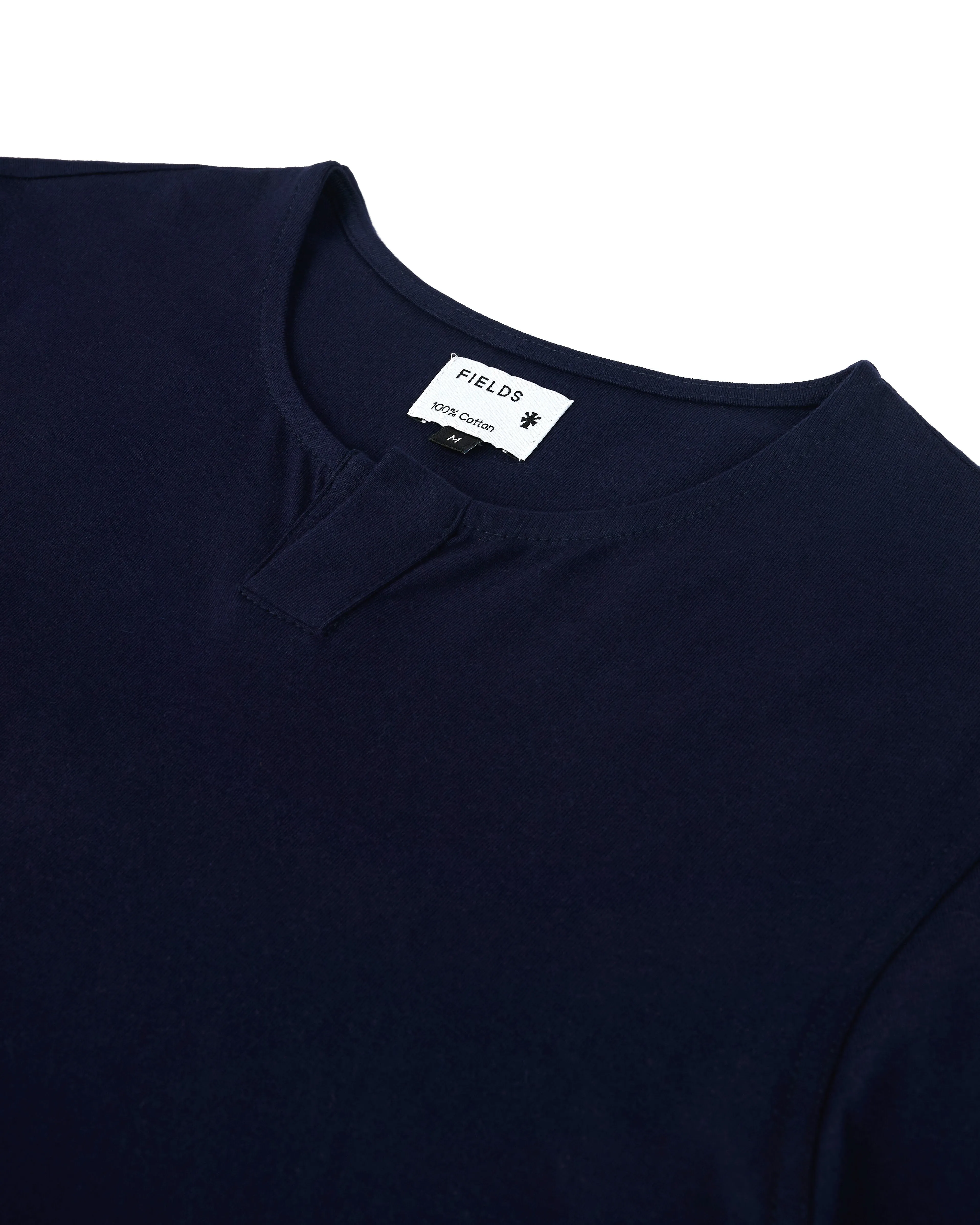 Henley Tee in Cotton