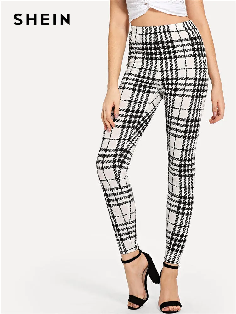 Highstreet Plaid Leggings