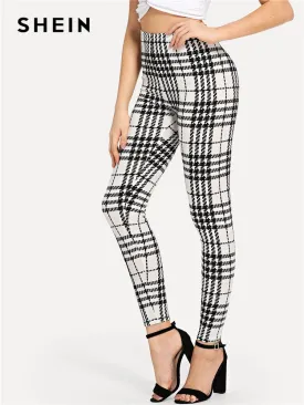 Highstreet Plaid Leggings