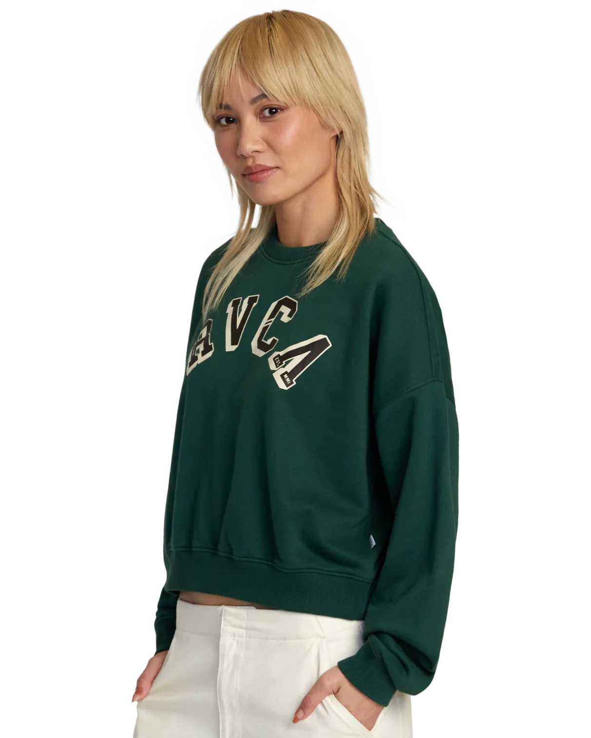 Ivy League Sweatshirt in Pine Needle