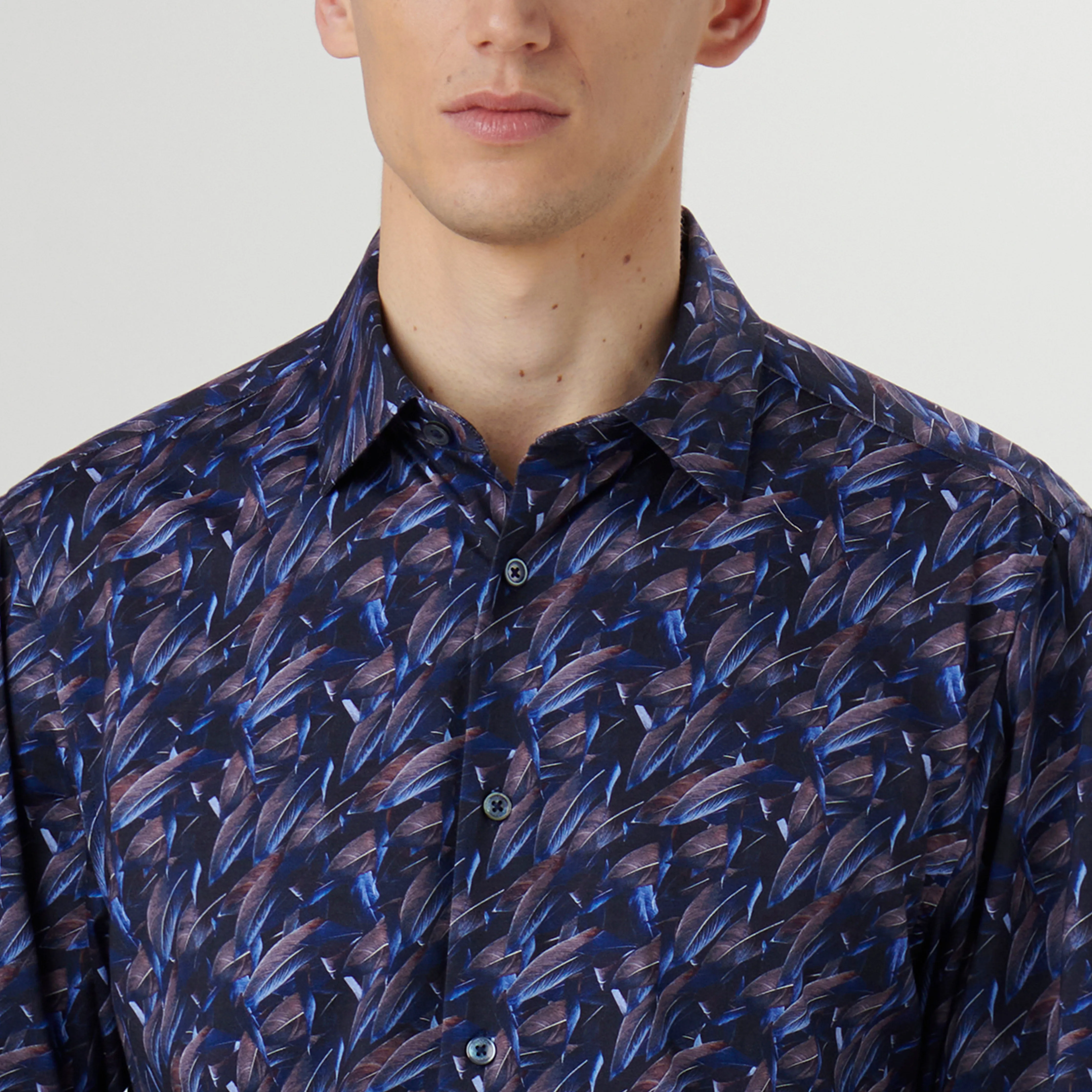 James Feathers Print OoohCotton Shirt