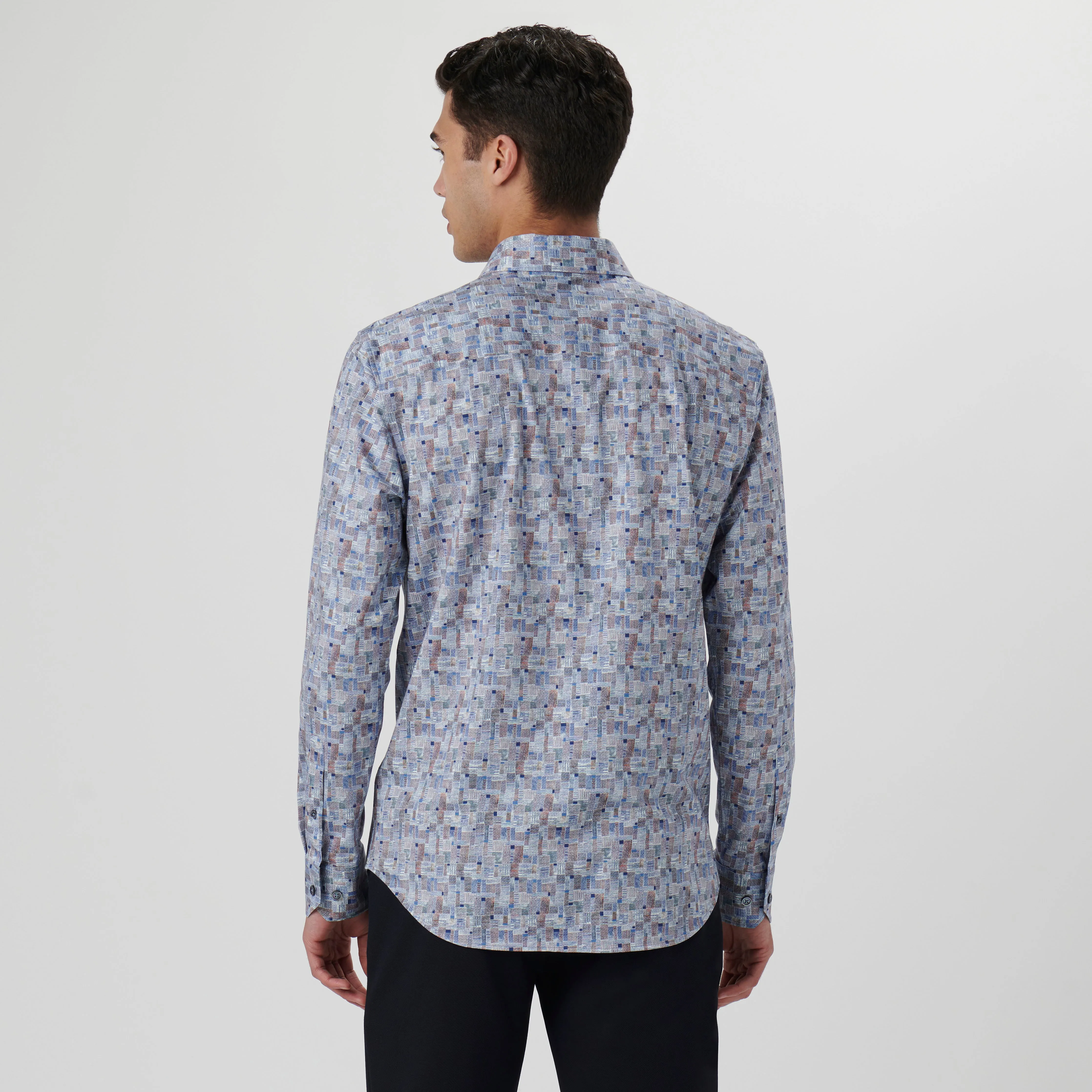 James Patchwork Print OoohCotton Shirt