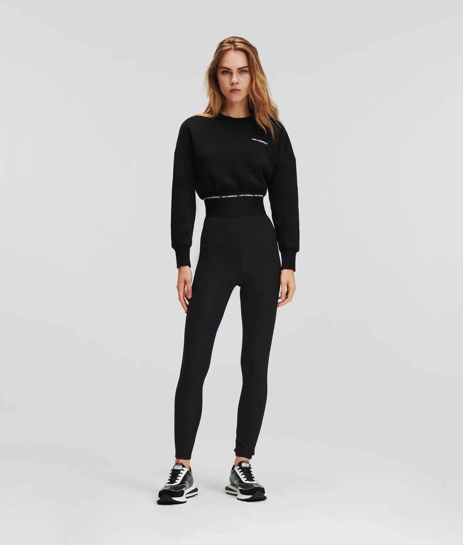 KARL LOGO PUNTO LEGGINGS