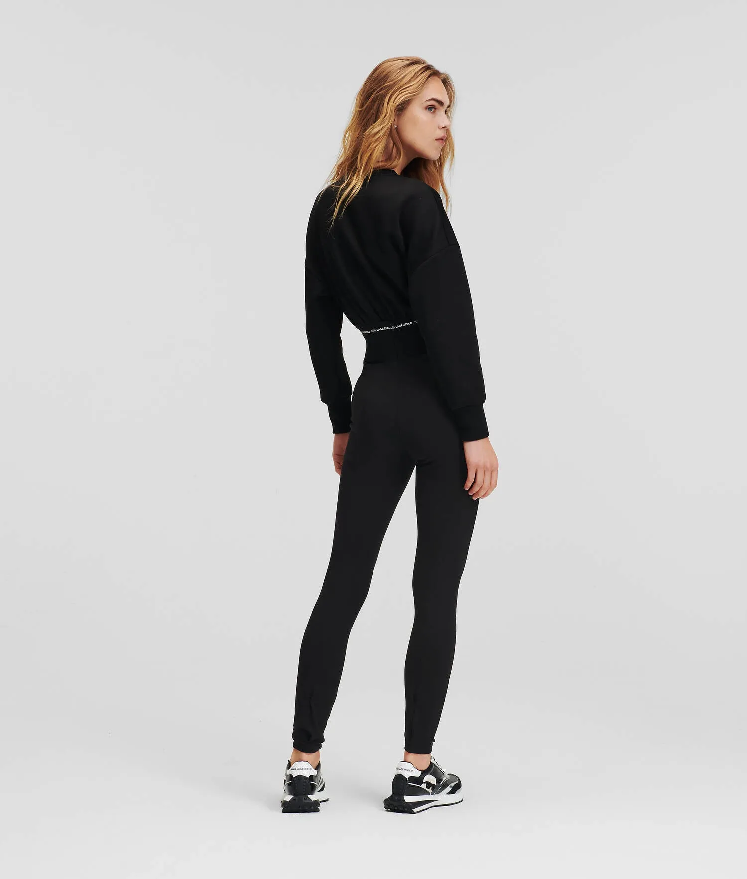 KARL LOGO PUNTO LEGGINGS