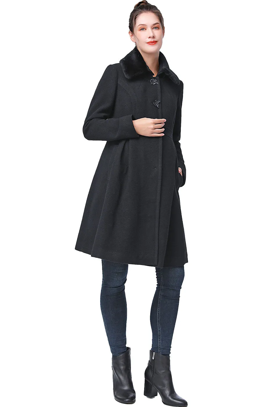 Kimi   Kai Maternity "Kimberly" Wool Coat