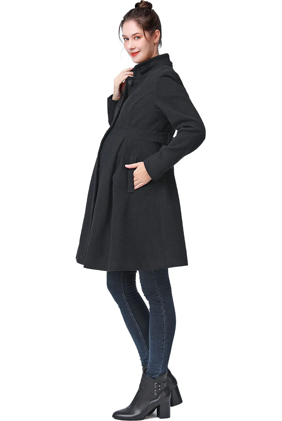 Kimi   Kai Maternity "Kimberly" Wool Coat