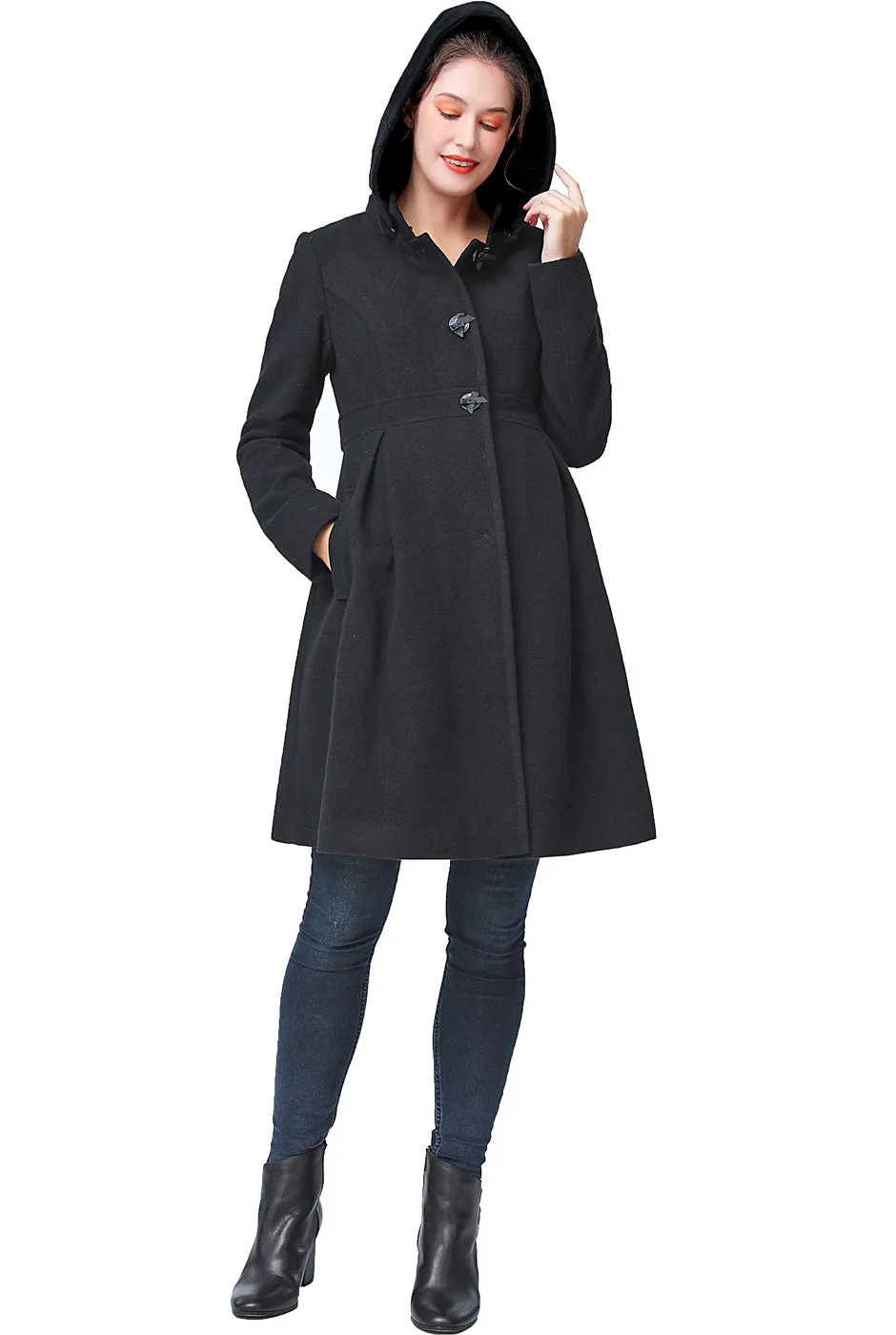 Kimi   Kai Maternity "Kimberly" Wool Coat