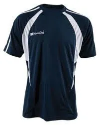 KOOGA  PRO TECHNOLOGY TEAMWEAR RUGBY TRAINING/LEISURE TEE NAVY/WHITE