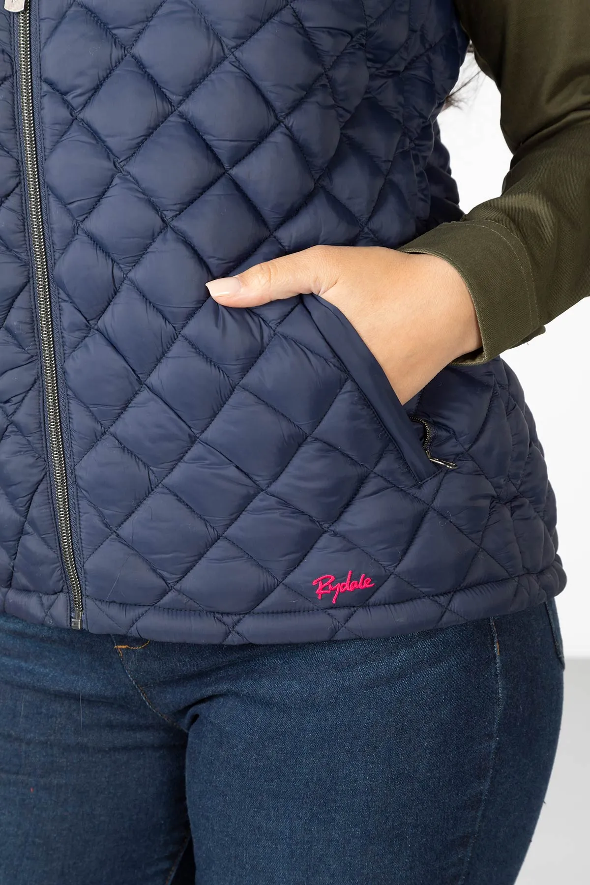 Ladies Diamond Quilt Padded Gilet - Runswick