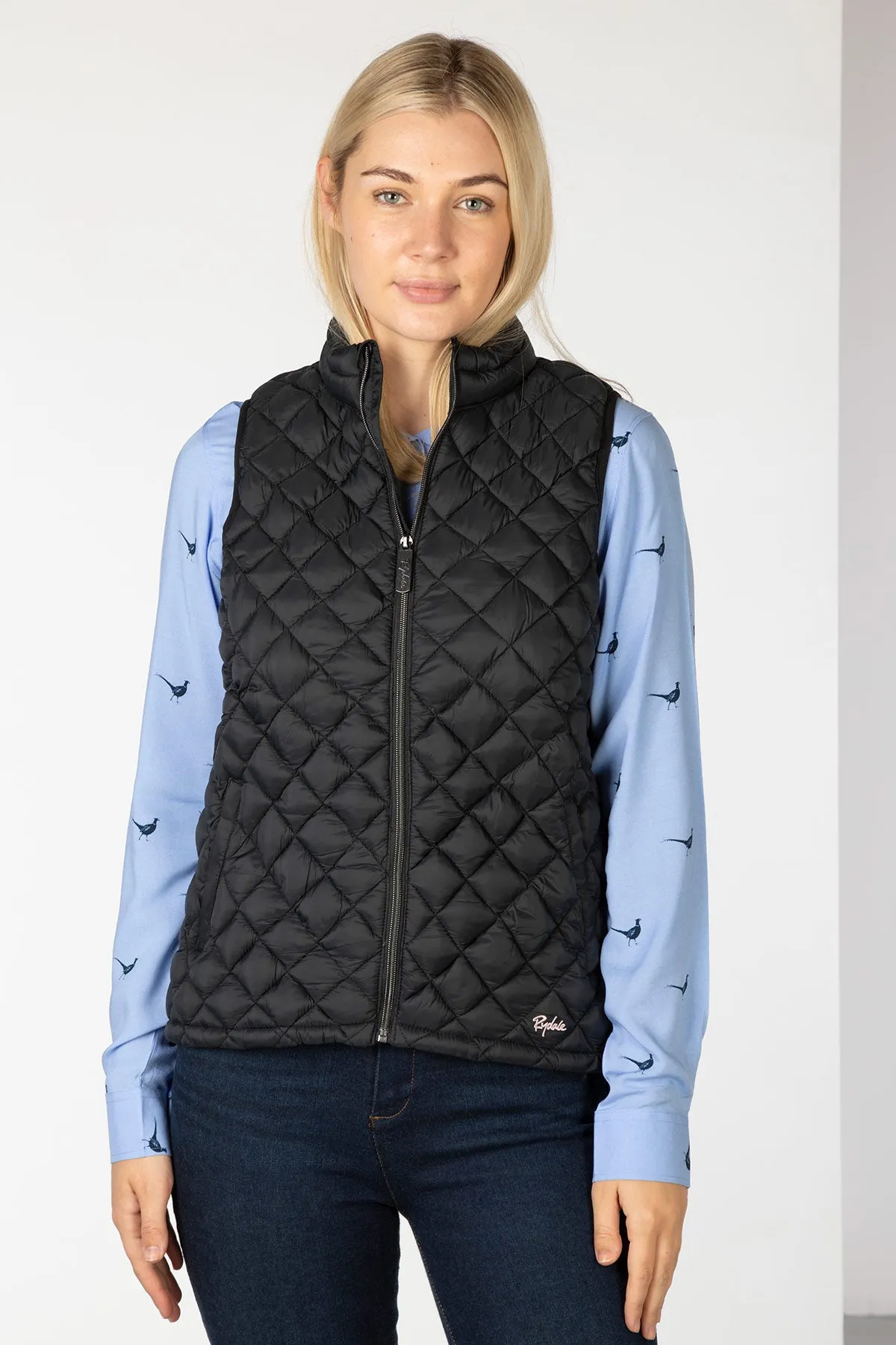 Ladies Diamond Quilt Padded Gilet - Runswick