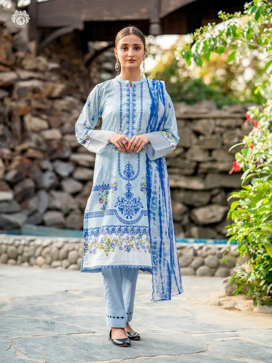 Mahajal Embroidered Lawn Collection – GMHJ2309A12