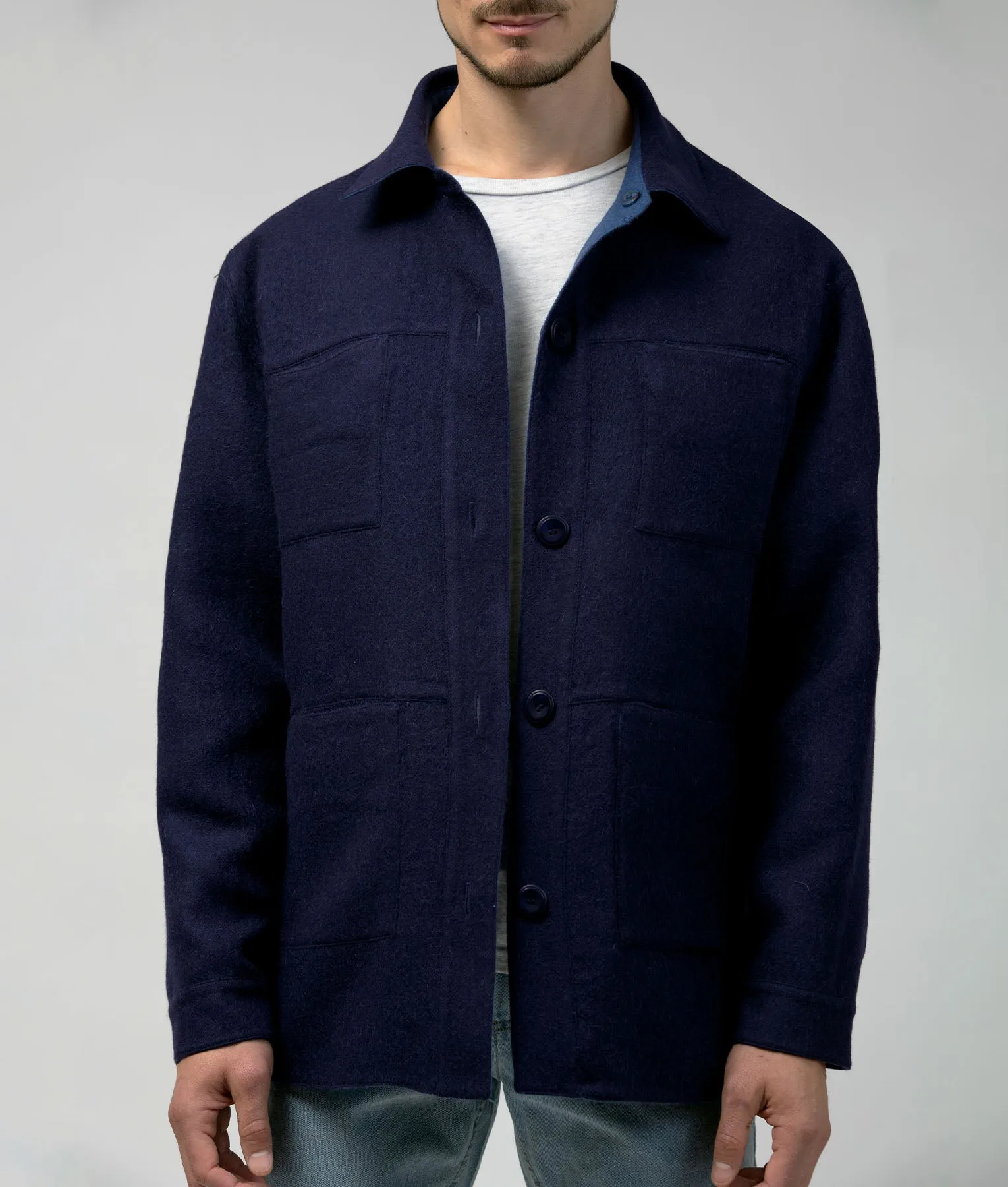 Men's Reversible Car Coat