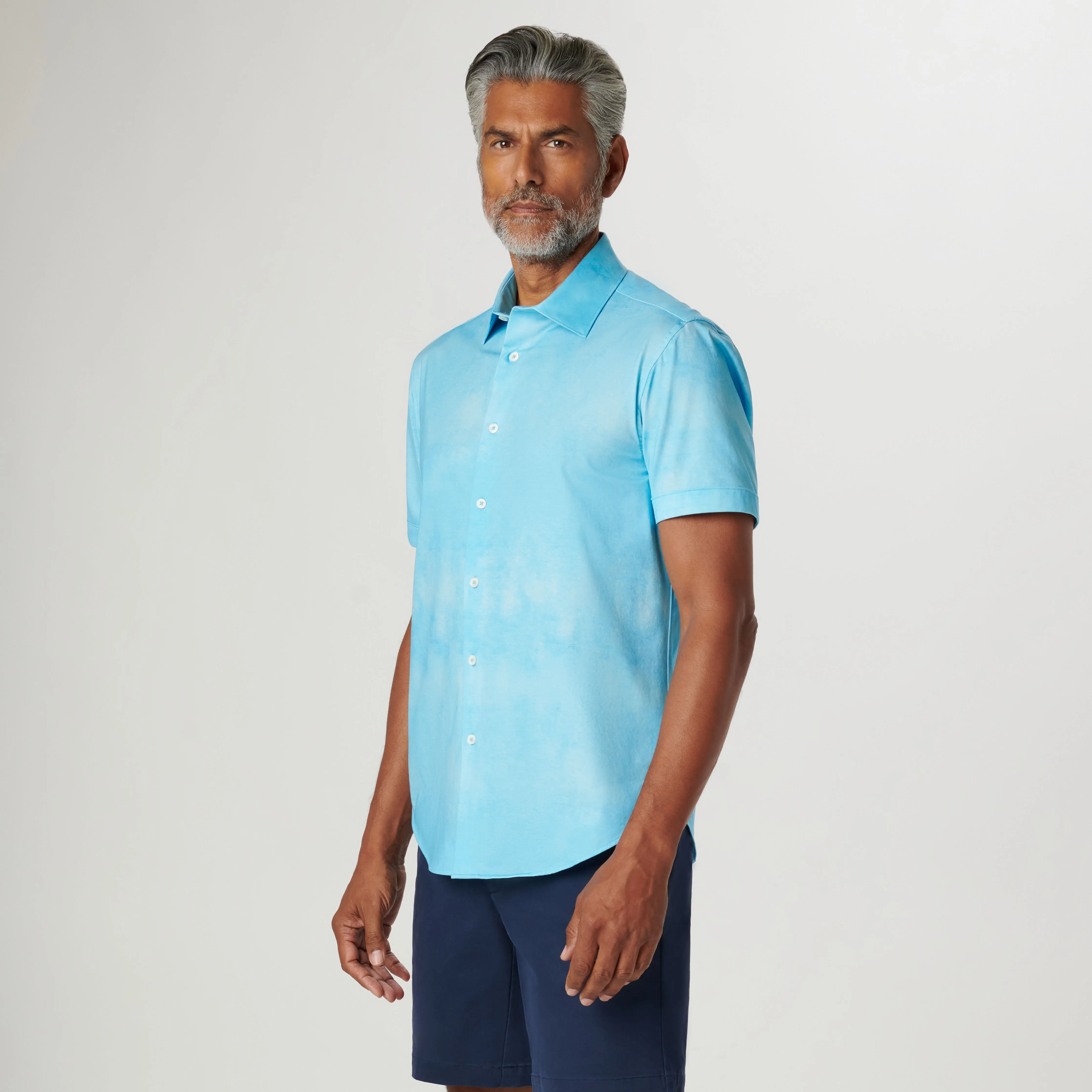 Miles Ombre OoohCotton Short Sleeve Shirt