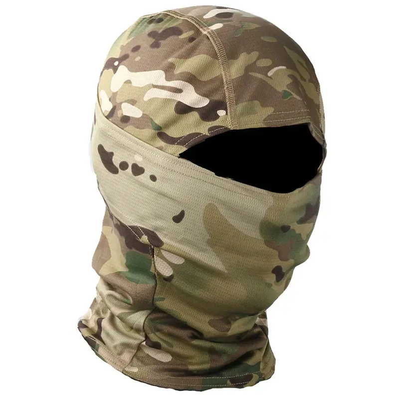 Military Camouflage Balaclava Outdoor Motorcycle Cycling Fishing Hunting Hood Protection Army Tactical Balaclava Head Face Cover