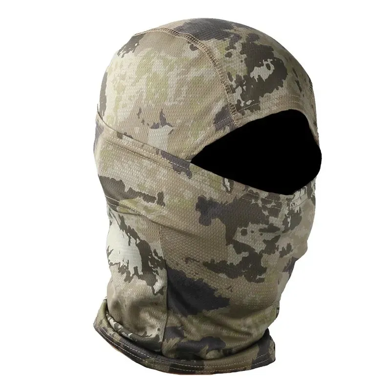 Military Camouflage Balaclava Outdoor Motorcycle Cycling Fishing Hunting Hood Protection Army Tactical Balaclava Head Face Cover