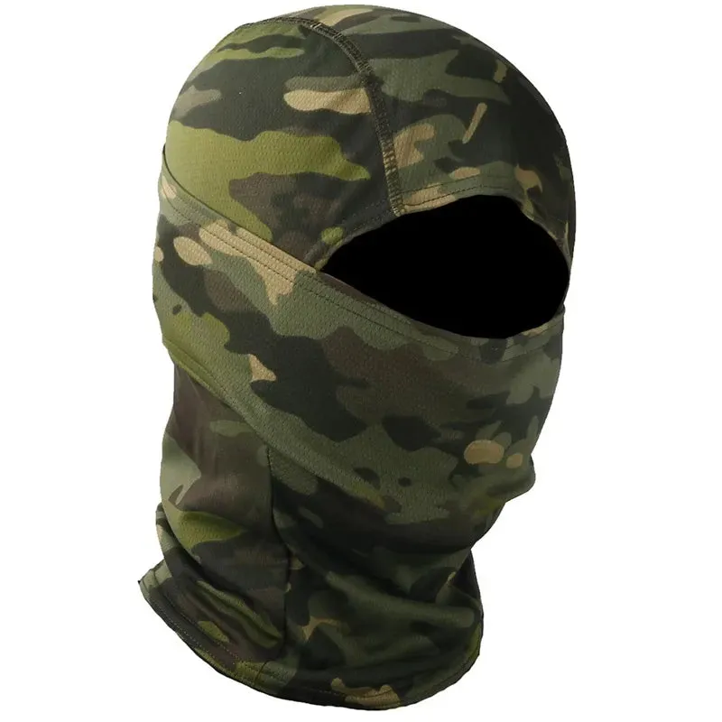 Military Camouflage Balaclava Outdoor Motorcycle Cycling Fishing Hunting Hood Protection Army Tactical Balaclava Head Face Cover